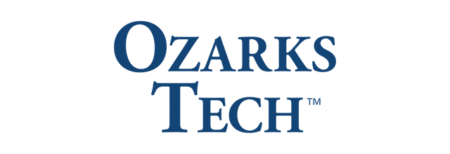 TM Ozarks Tech Stacked Blue Ozarks Tech TM Logo